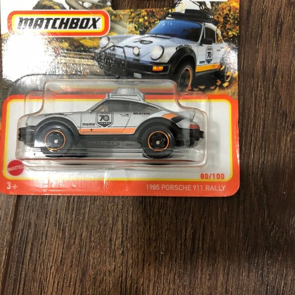 Matchbox 1985 Porche 911 Rally 80/100 70 Years Special Edition LOT OF 2 - Picture 2 of 4
